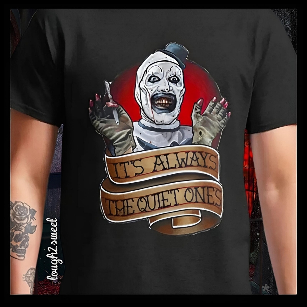 🆕️FREE WITH ANY PURCHASE OR MAKE OFFER🫢TERRIFIER "IT'S ALWAYS THE QUIET ONES